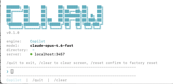 CLI-JAW Terminal