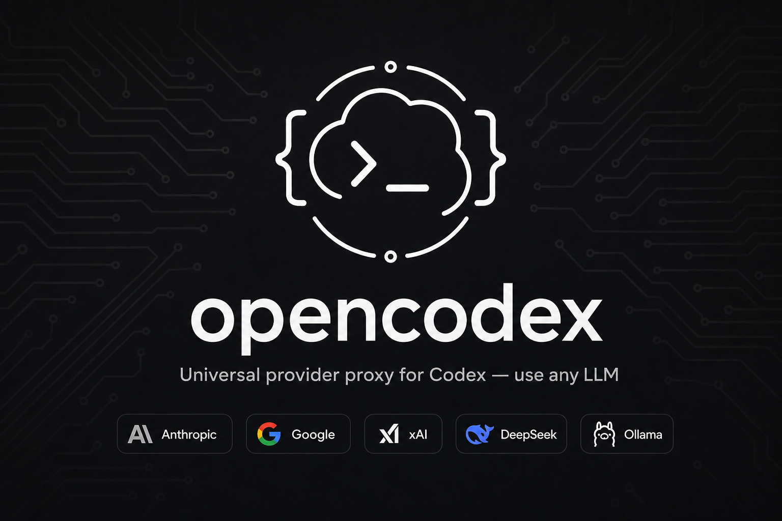 Show GN: opencodex — Codex에서 아무 LLM이나 쓸 수 있는 로컬 프록시